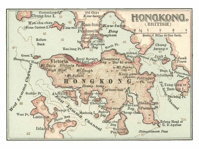 香港古地图